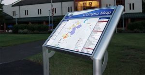 College Signs Wayfinders and Directional Signage 300x155